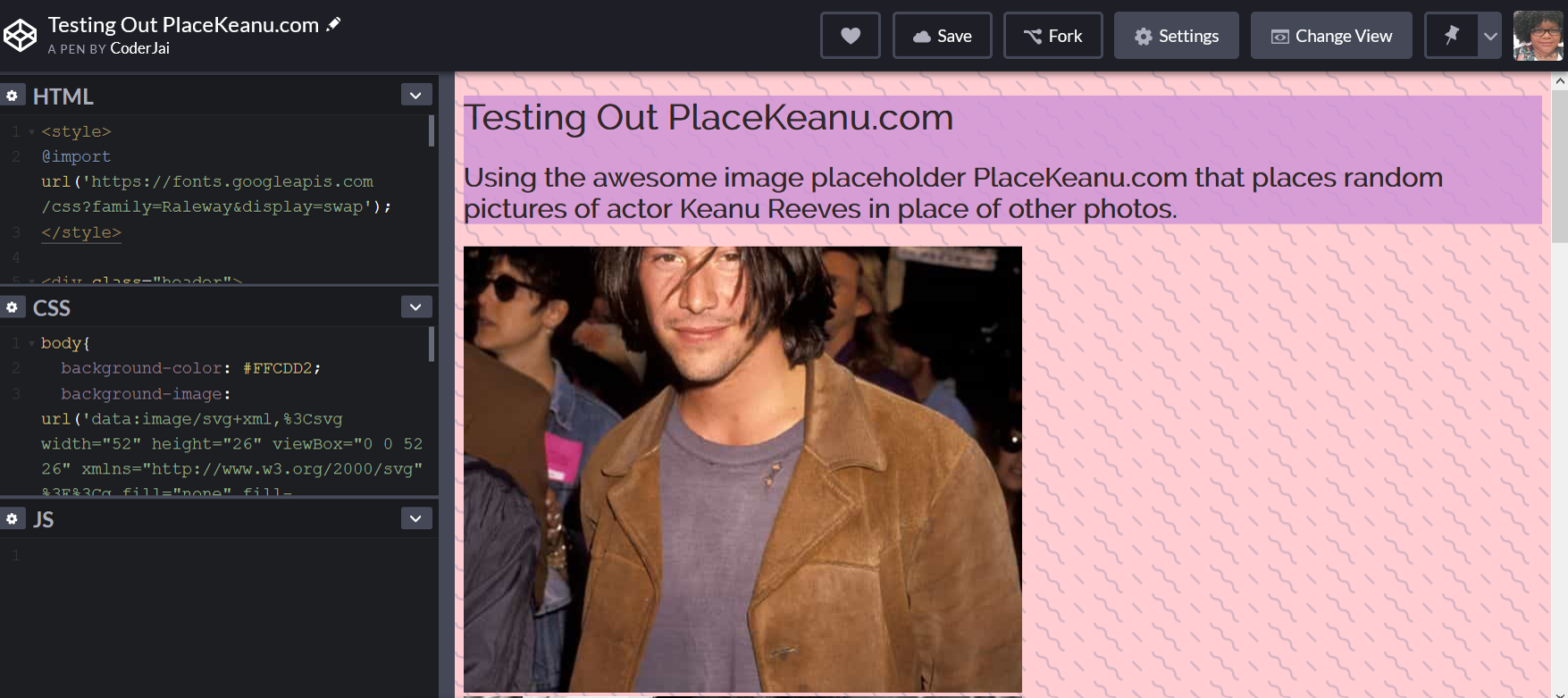 PlaceKeanu.com Is The Funniest Image Placeholder By Far